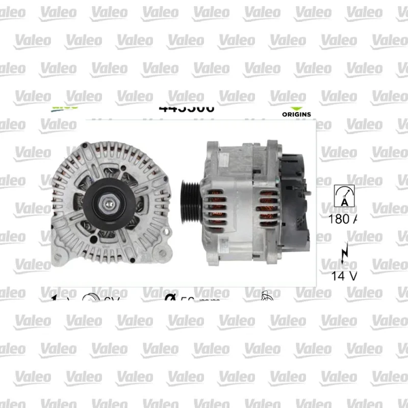 Alternatör VALEO 443306 – Audi A3