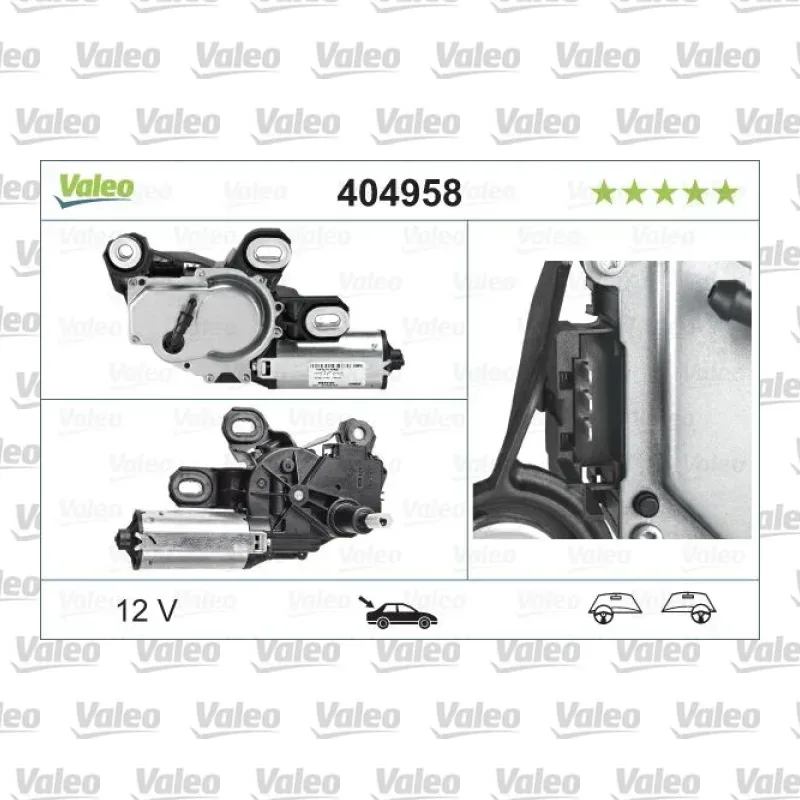 Silecek Mekanizma Motoru Arka VALEO 404958 – Mercedes-Benz Vito / Viano