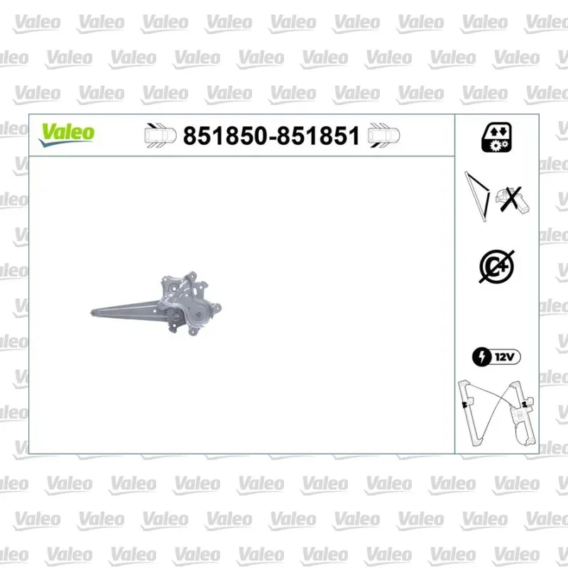 Cam Krikosu Arka Sol VALEO 851850 – Toyota RAV4 2.0 / 2.2 D