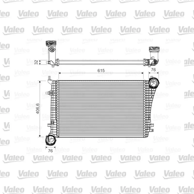 Turbo Radyatörü VALEO 818675
