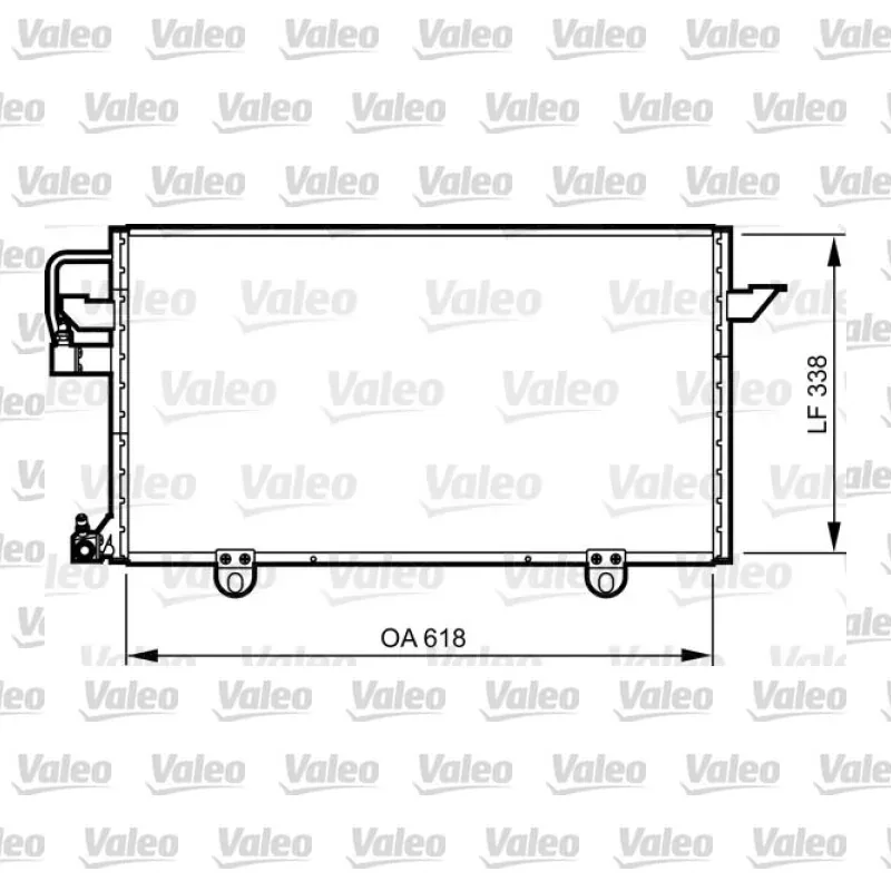 Klima Radyatörü VALEO 814286 – Audi A4 / A6