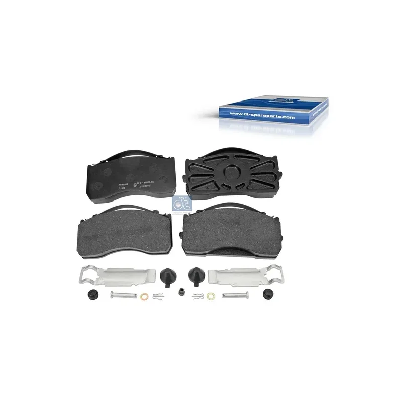 Aksesuar Takımlı Disk Fren Balatası DT Spare Parts 4.90933 – MAN / Mercedes-Benz