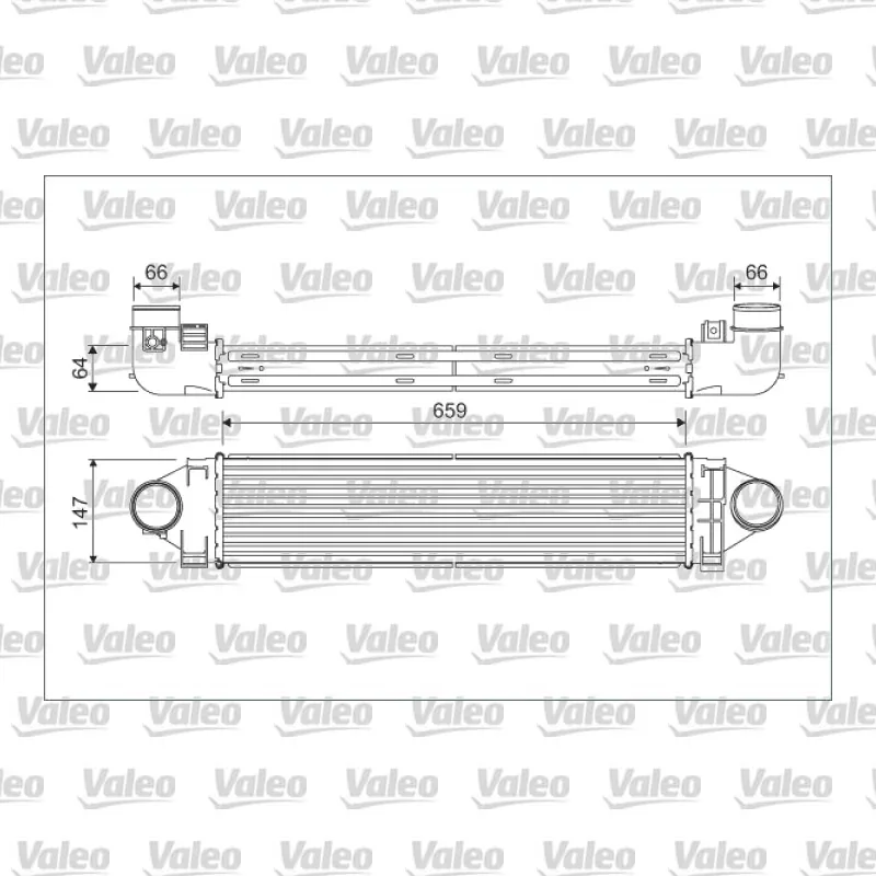 Turbo Radyatörü VALEO 822926