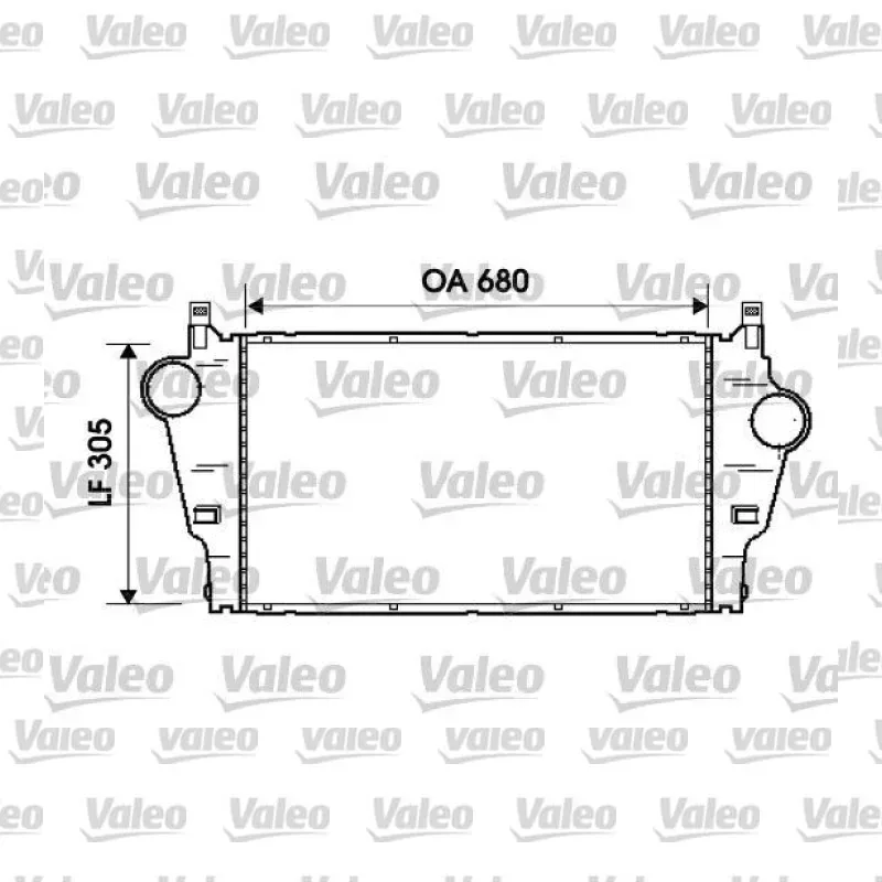 Turbo Radyatörü VALEO 817926 – Renault Laguna