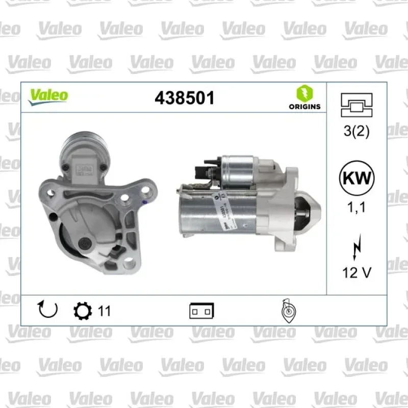 Marş Dinamosu VALEO 438501 – Renault Clio