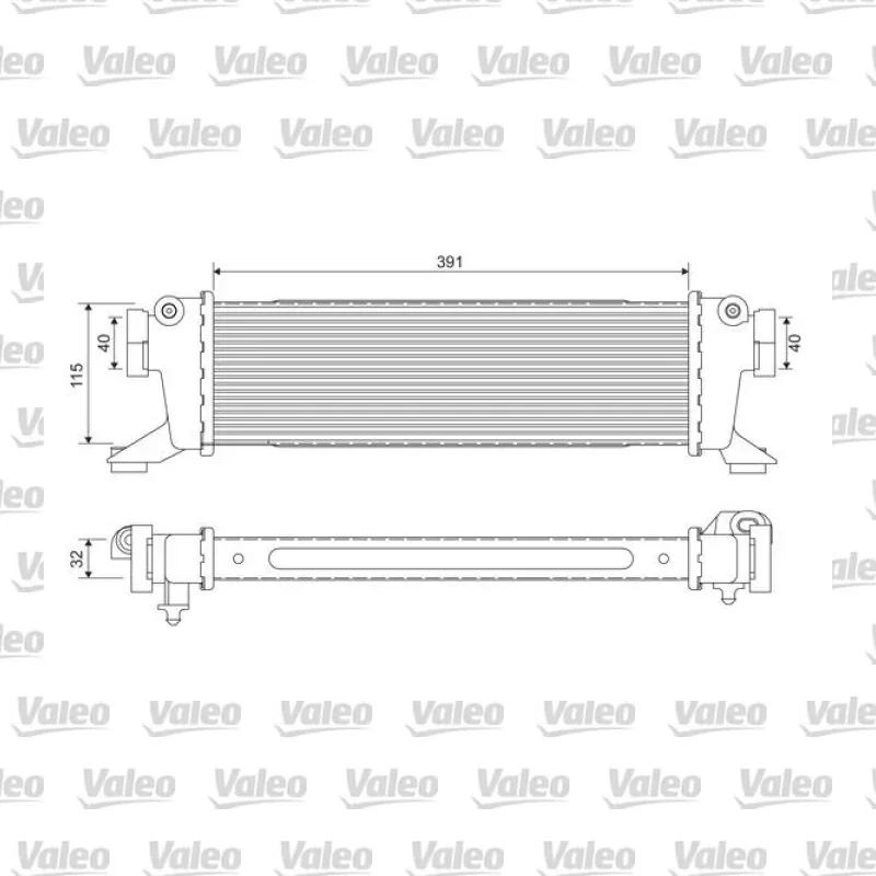 Turbo Radyatörü VALEO 817759 – Mercedes-Benz A 200 / Vaneo