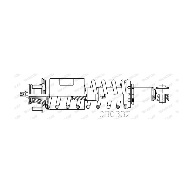 Arka Kabin Amortisörü MONROE CB0332 – Scania R / S