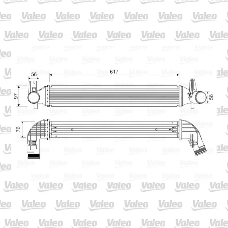 Turbo Radyatörü VALEO 818338