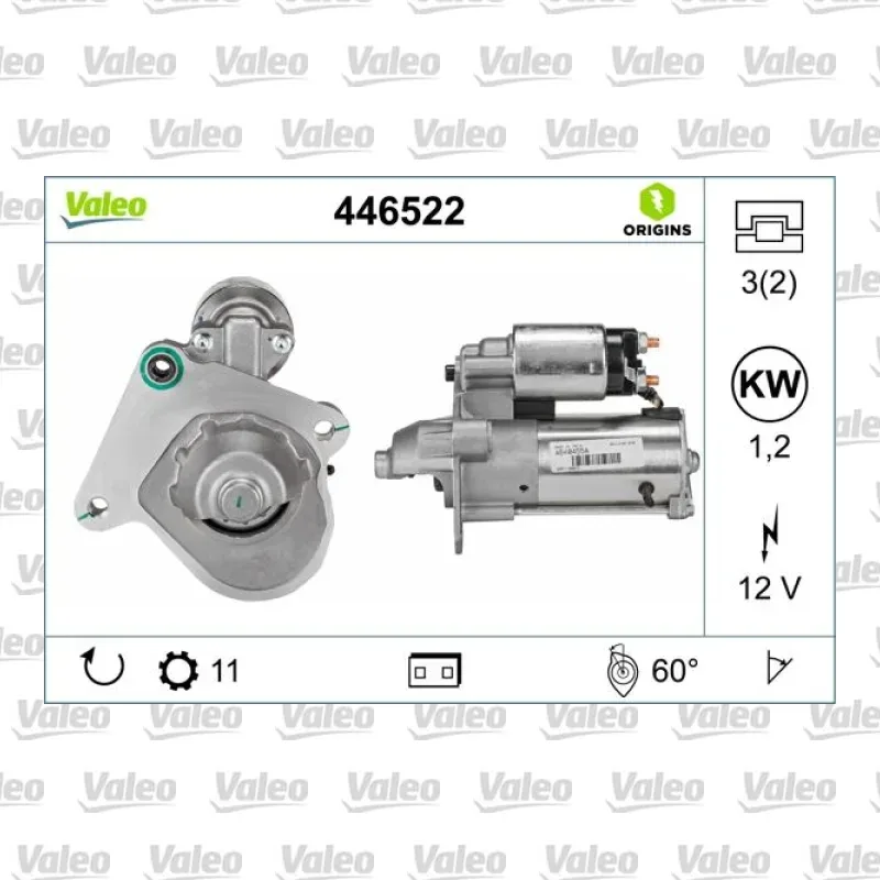 Marş Dinamosu VALEO 446522