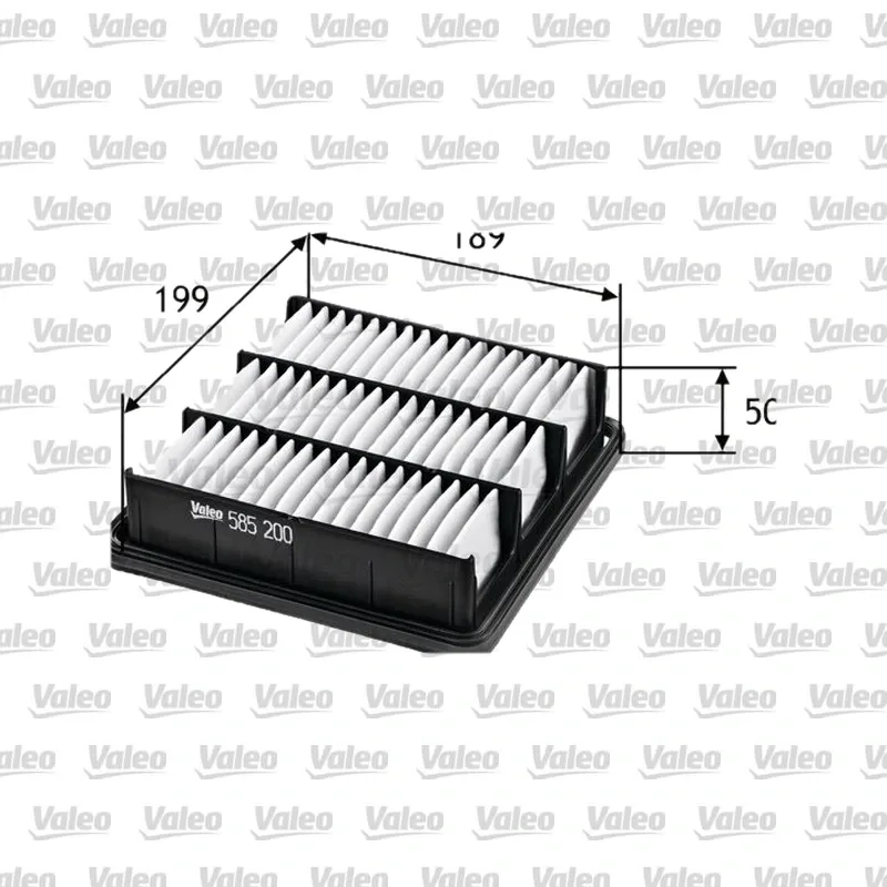 Hava Filtresi VALEO 585200 – Hyundai / Kia