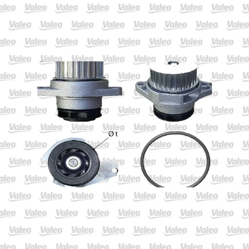 Devirdaim Su Pompası VALEO 506578 – Volkswagen / Seat