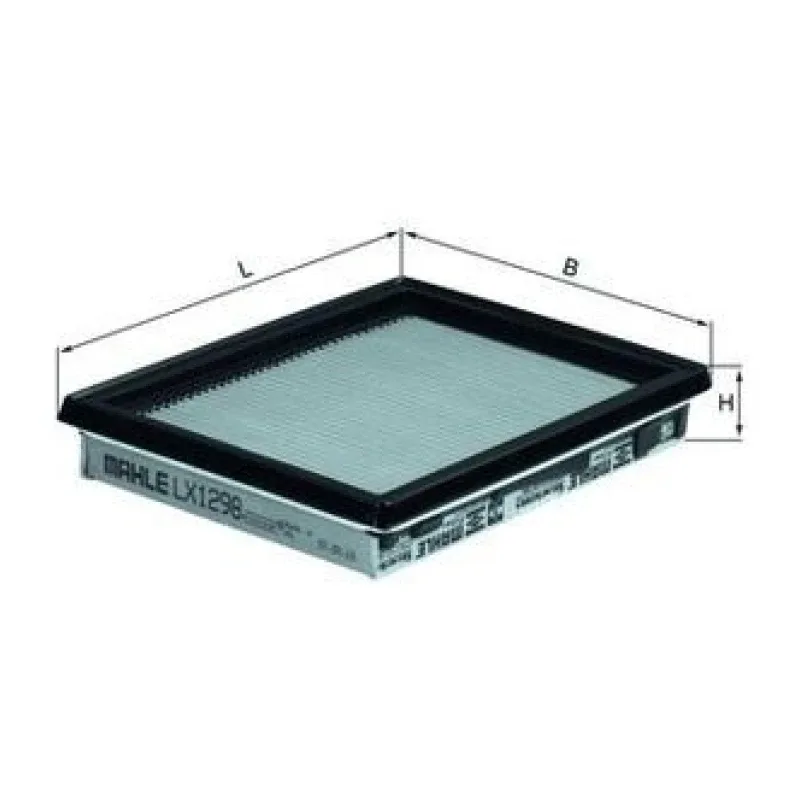 Hava Filtresi MAHLE LX 1298 – NISSAN / RENAULT