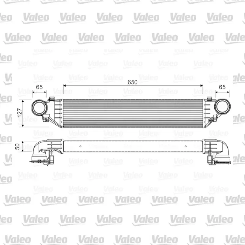 Turbo Radyatörü VALEO 817760 – Mercedes-Benz C 200