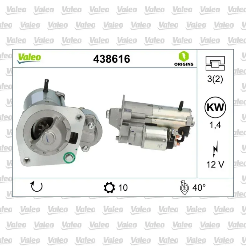 Marş Dinamosu VALEO 438616 – Ford / Volvo