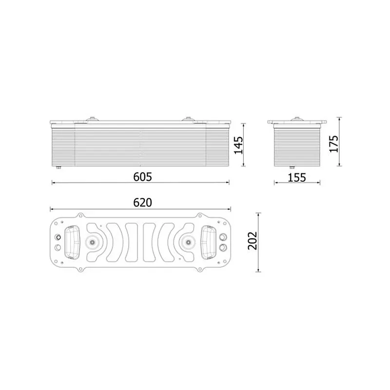 İntercooler Radyatörü MAHLE CI 699 000P – MAN TGS / TGX