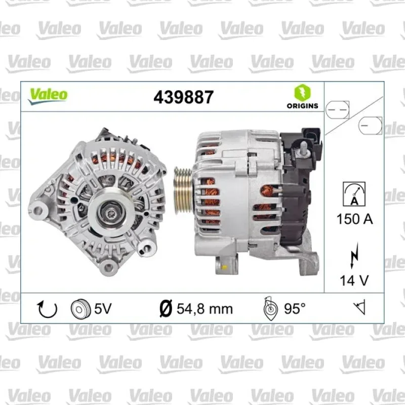 Alternatör VALEO 439887 – Toyota Avensis