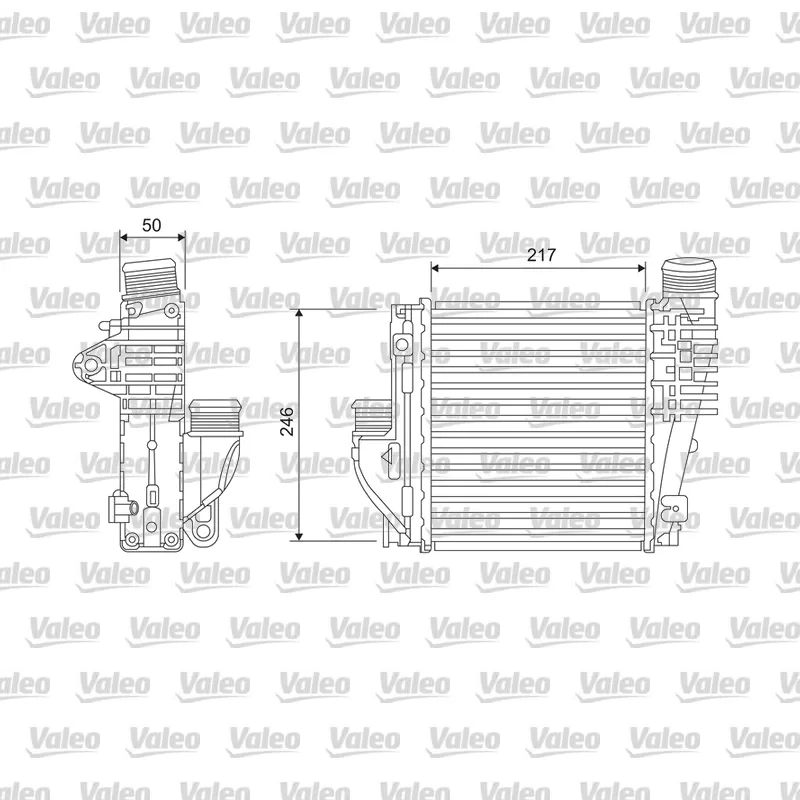 Turbo Radyatörü VALEO 818290