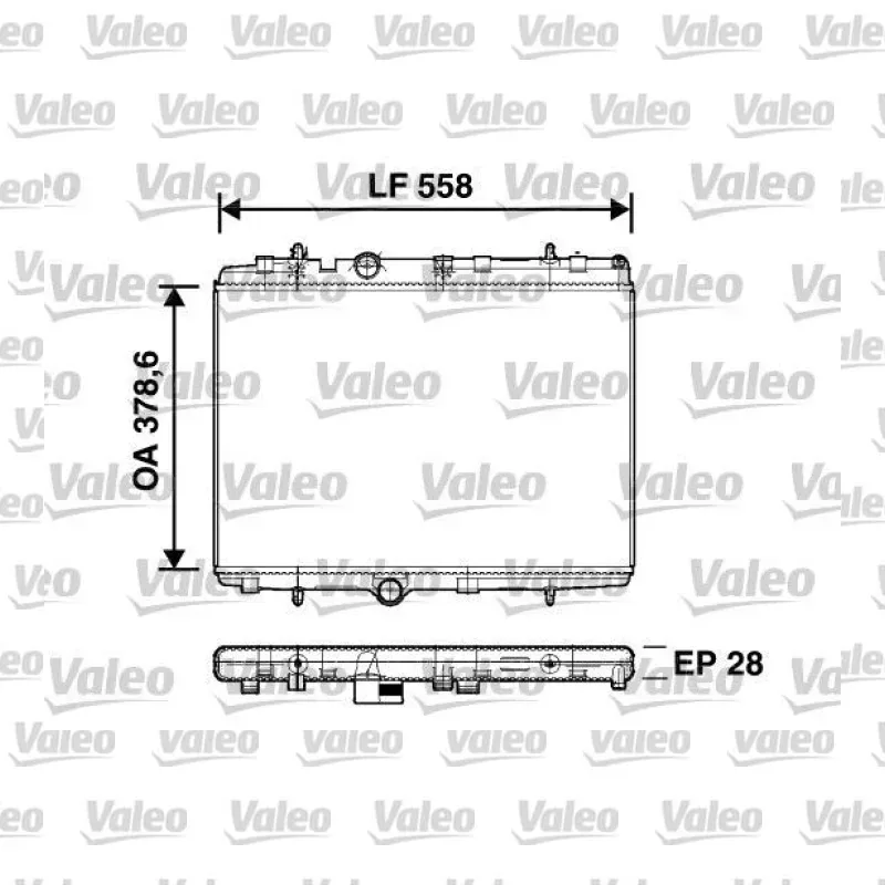 Audi A6 2.0 TDI Su Radyatörü – VALEO 734398