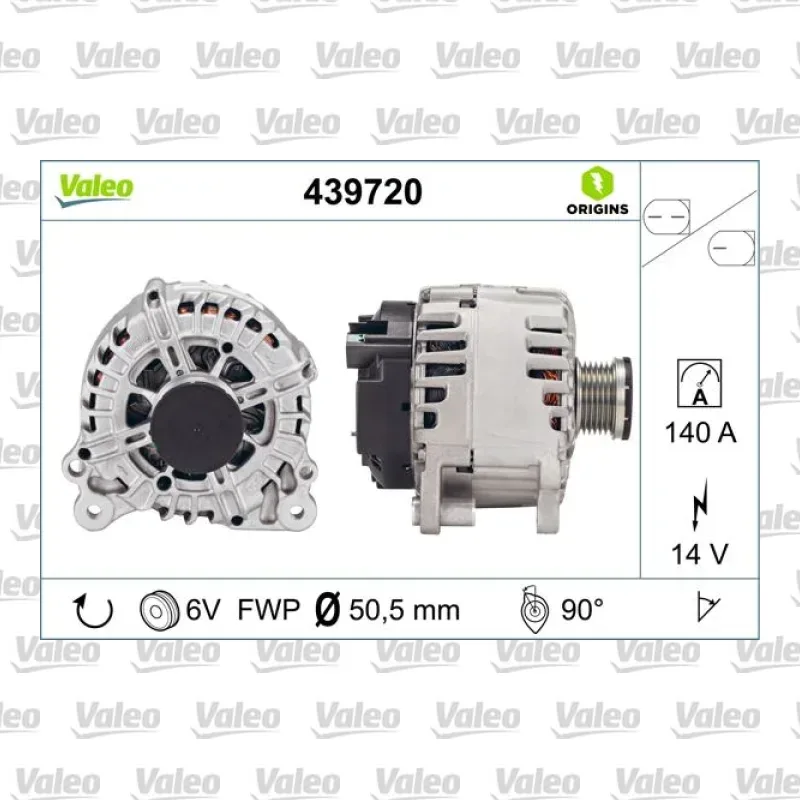 Alternatör VALEO 439720