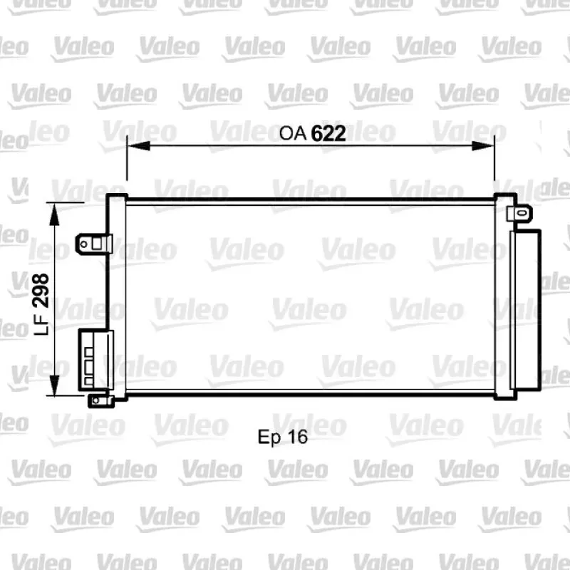 Klima Radyatörü VALEO 818192