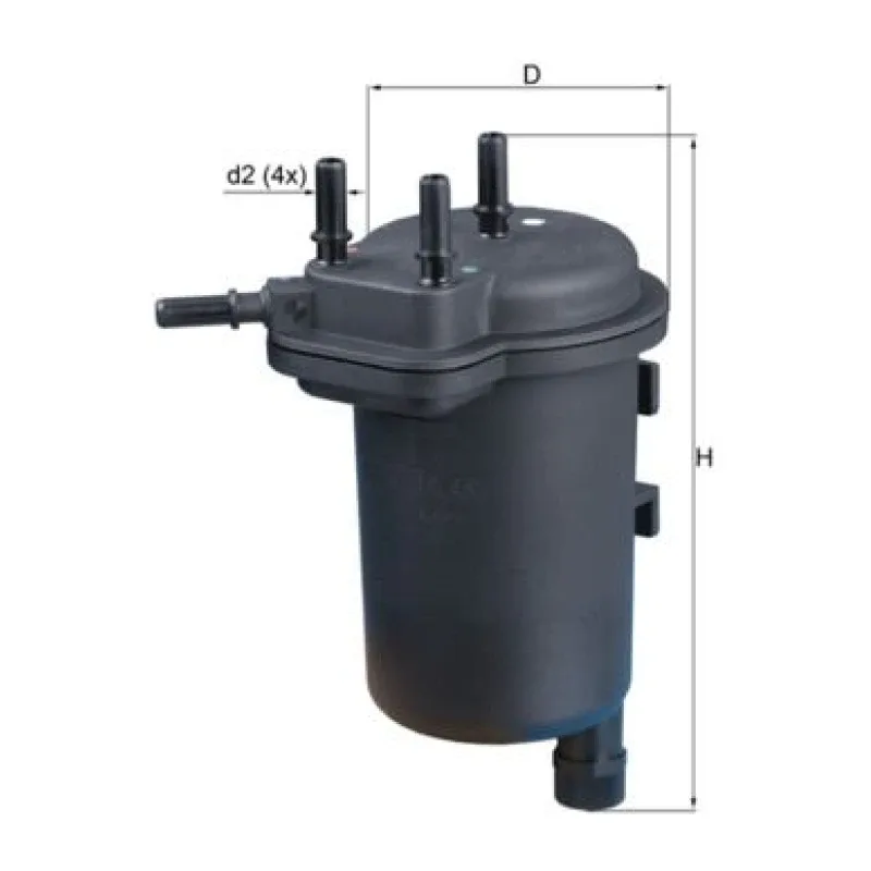 Yakıt Filtresi MAHLE KL 430 – NISSAN / RENAULT