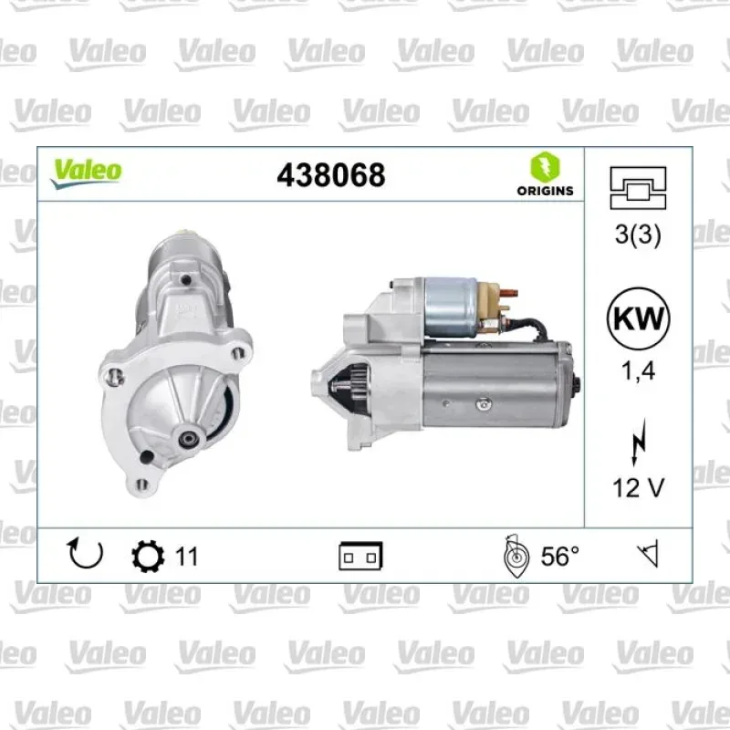 Marş Dinamosu VALEO 438068