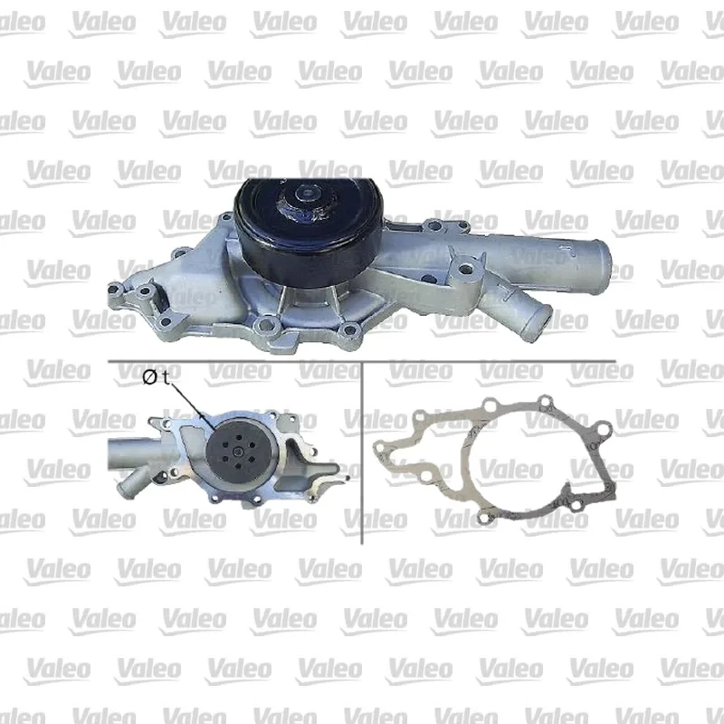 Devirdaim Su Pompası VALEO 506831 – Mercedes-Benz C 200