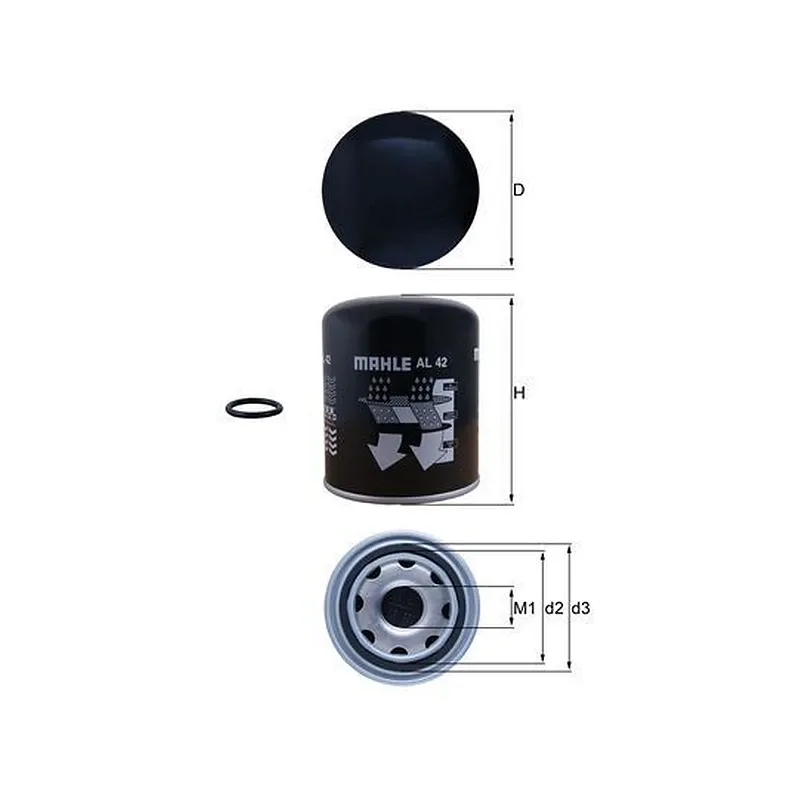 MAN TGX 18.520 Hava Kurutucu Filtresi – MAHLE AL 42