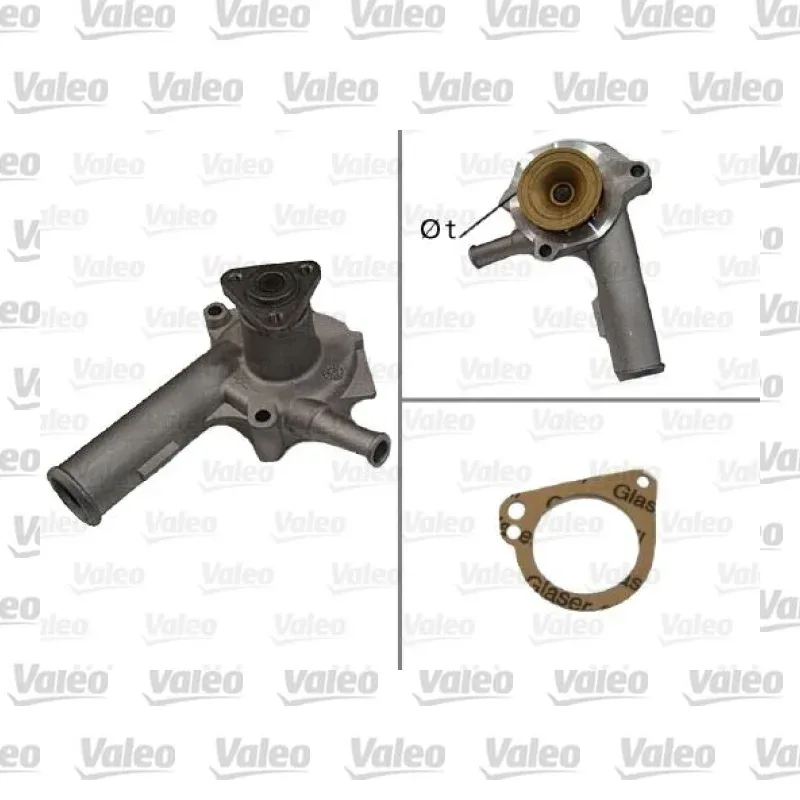 Ford Fiesta 1.3 Devirdaim Su Pompası – VALEO 506127