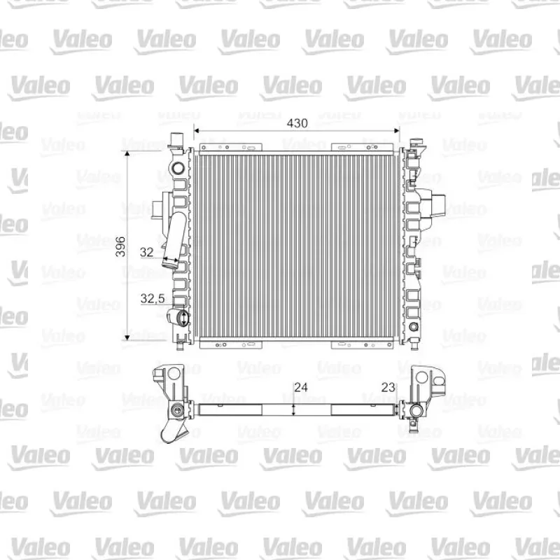 Renault Twingo 1.2 Su Radyatörü – VALEO 730969