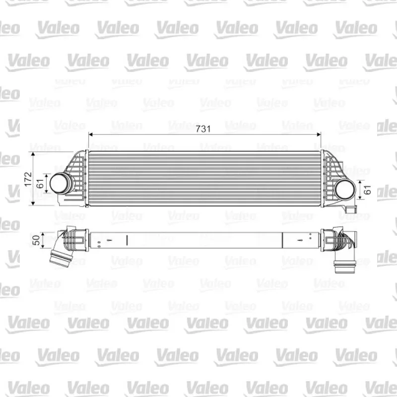 Turbo Radyatörü VALEO 818561 – Renault / Ford