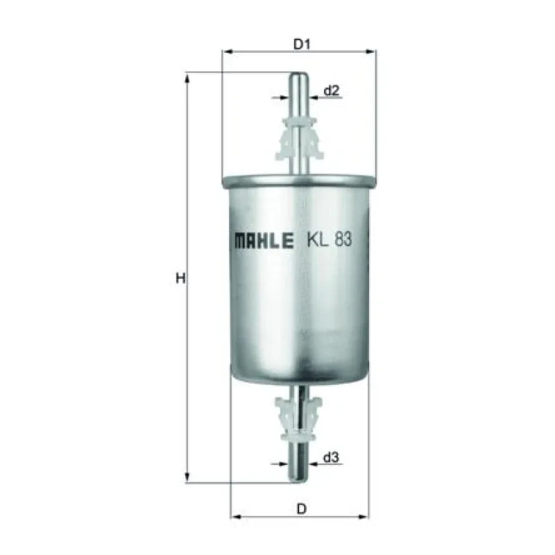 Yakıt Filtresi MAHLE KL 83 – CHEVROLET / FIAT / FORD