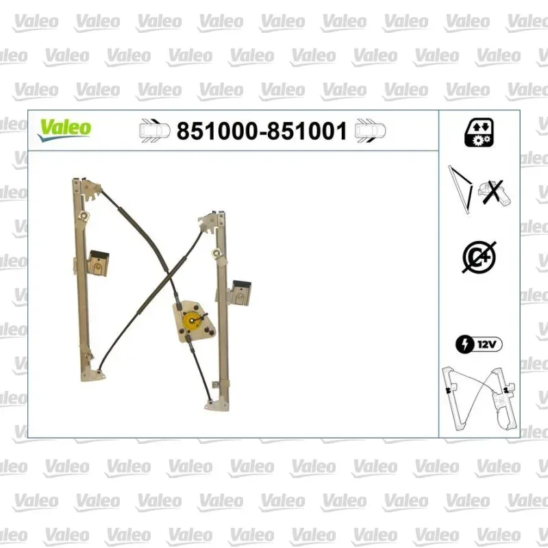 Cam Krikosu Ön Sol VALEO 851000 – Hyundai Santa Fe