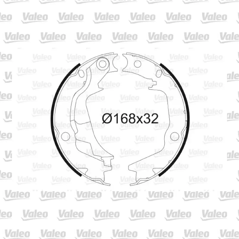 Fren Pabuçlu Balata Arka VALEO 564135 – Hyundai Getz