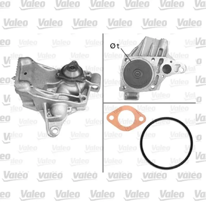 Renault Master 2.5 dCi Devirdaim Su Pompası – VALEO 506783