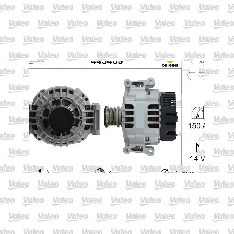 Fiat Ducato 2.3 MultiJet Alternatör – VALEO 443469