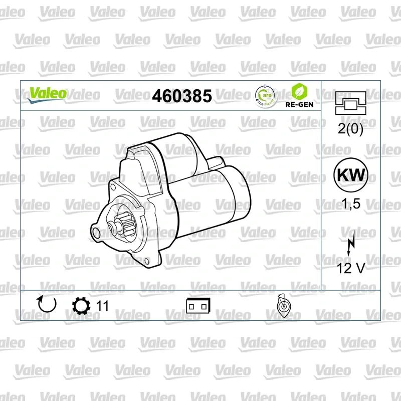 Eksantrik Devir Sensörü VALEO 255001 – Peugeot / Citroen