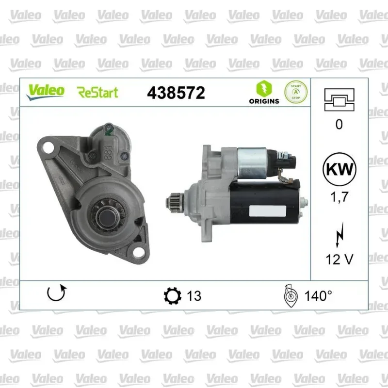 Marş Dinamosu VALEO 438572