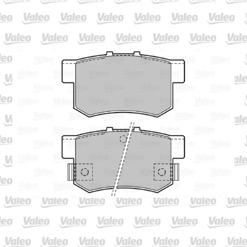 Honda CR-V 2.0 Arka Fren Balatası – VALEO 670911