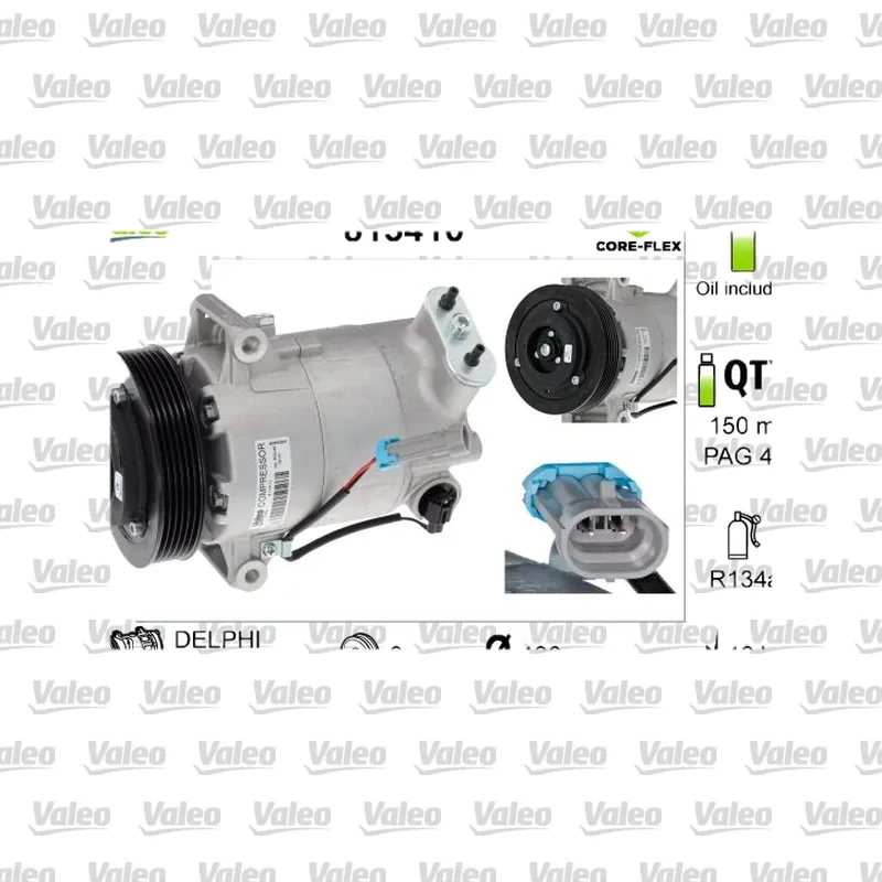 Klima Kompresörü VALEO 813410 – Opel / Chevrolet