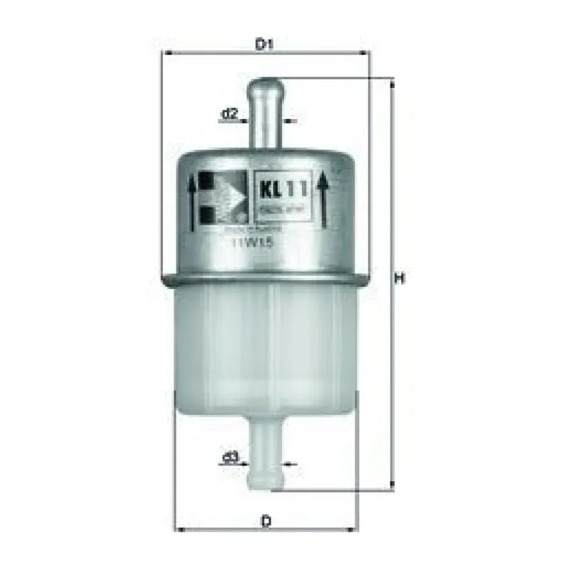 Yakıt Filtresi MAHLE KL 11 OF – HONDA / MAZDA