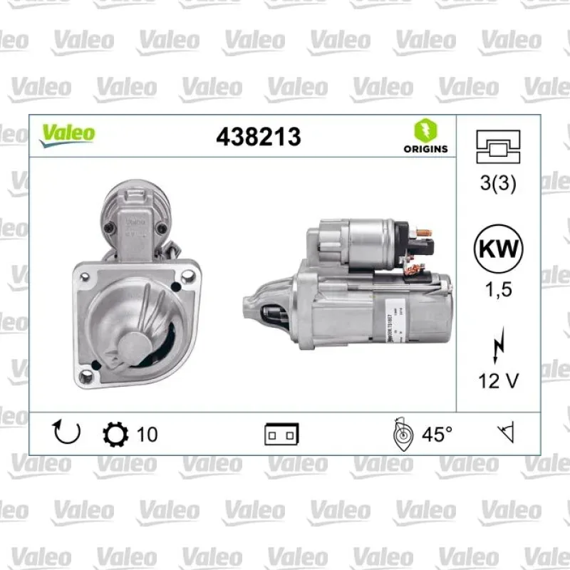 BMW M3 4.0 Marş Dinamosu – VALEO 438213