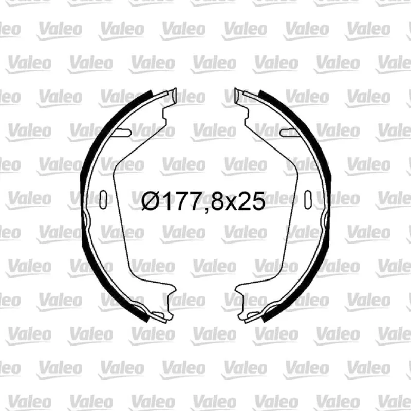 Fren Pabuçlu Balata Arka VALEO 564254 – Volvo XC90