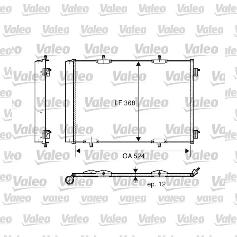 Klima Radyatörü VALEO 818015