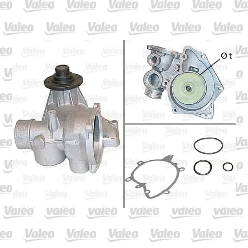 Devirdaim Su Pompası VALEO 506445 – BMW 530i / 540i