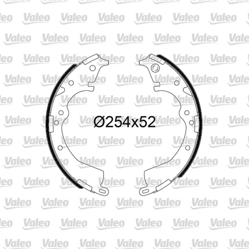 Fren Pabuçlu Balata Arka VALEO 564253 – Toyota Hilux