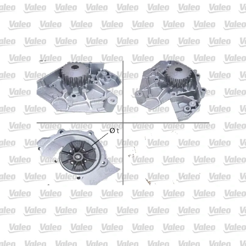 Devirdaim Su Pompası VALEO 506291