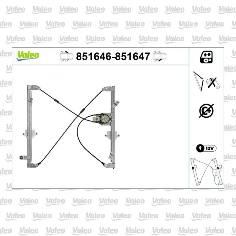 Cam Krikosu Ön Sol VALEO 851646 – Peugeot / Citroen