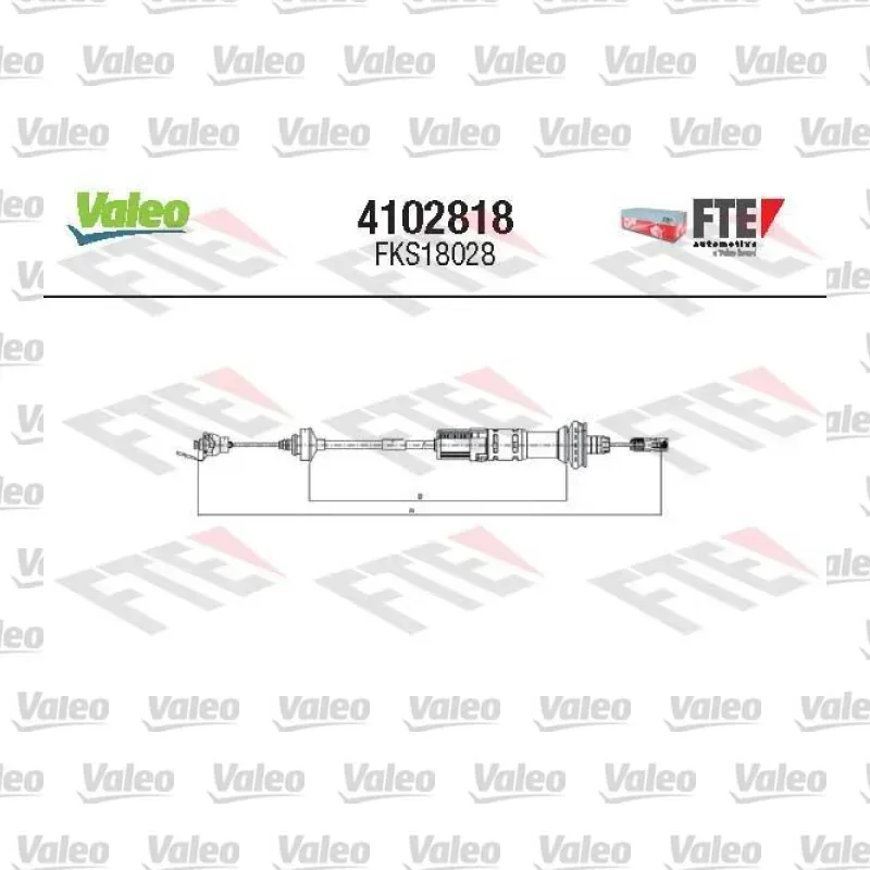 Debriyaj Teli VALEO 4102818 – Peugeot 206