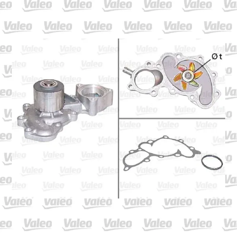 Toyota Land Cruiser 3.4 i 24V Devirdaim Su Pompası – VALEO 506608